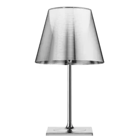 FLOS KTRIBE T2 Aluminised Silver Table Lamp with Dimmer