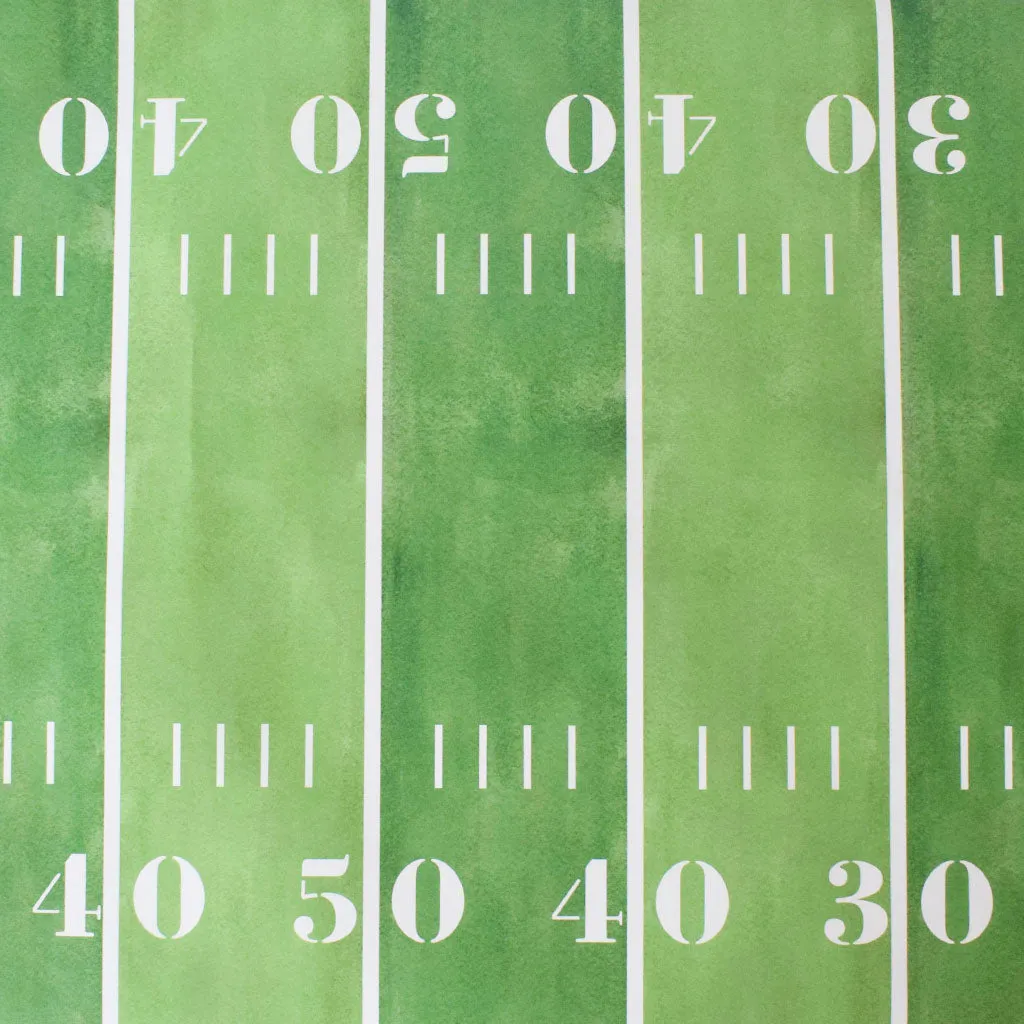 Football Field Paper Table Runner