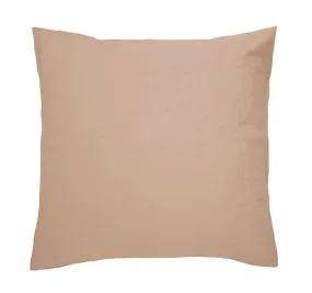 French Linen European Pillowcase Tea Rose