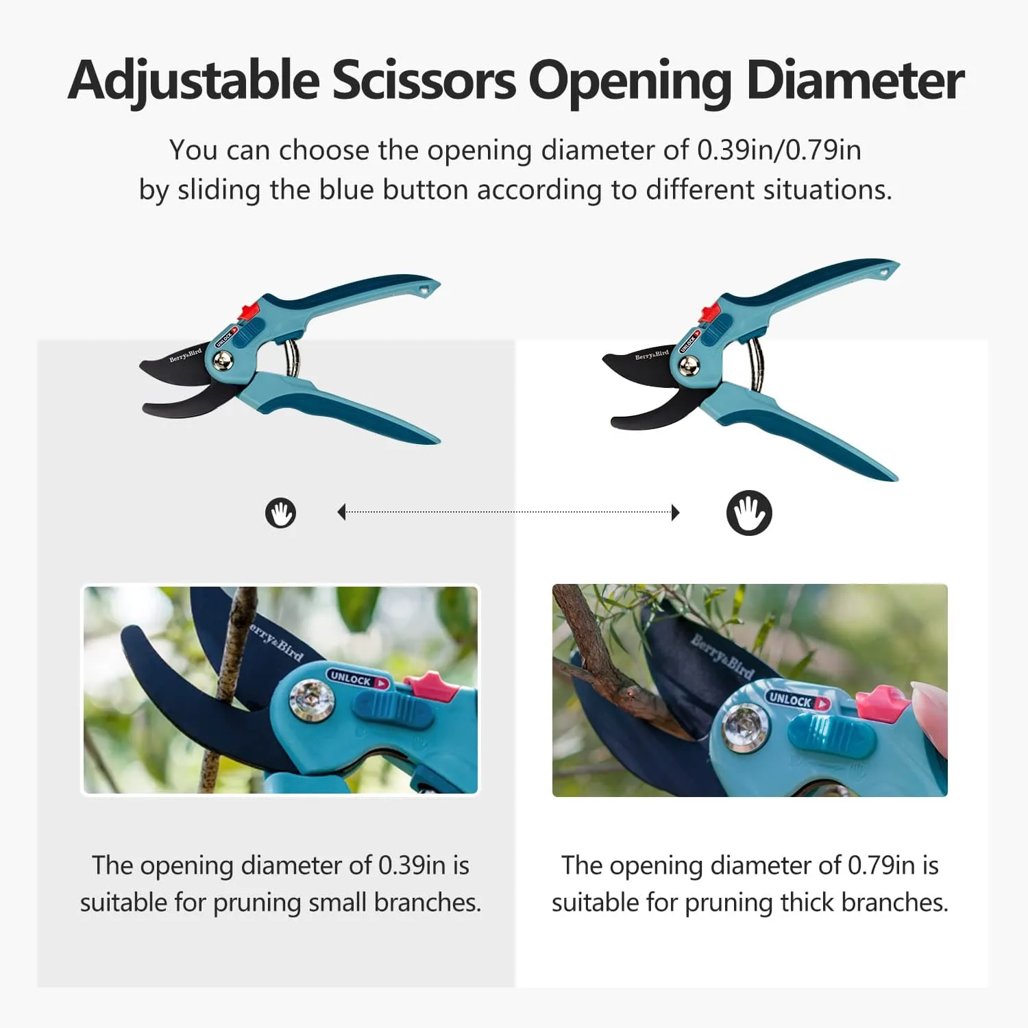 Garden Pruning Shear Set 3 PCS  Gardening Tool Kit (Bypass Pruning Shears, Gloves, Water Sprayer)