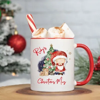 Gift Boxed Mrs Claus Personalised Christmas Mug | Secret Santa | Hot chocolate Mug | Christmas Eve Mug | Funny Mug | Christmas Eve 11oz