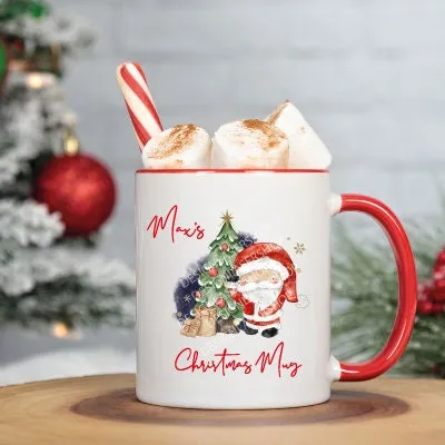 Gift Boxed Mrs Claus Personalised Christmas Mug | Secret Santa | Hot chocolate Mug | Christmas Eve Mug | Funny Mug | Christmas Eve 11oz