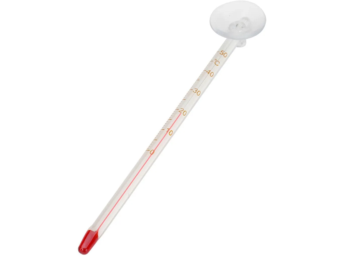 Glass Thermometer With Sucker Slim