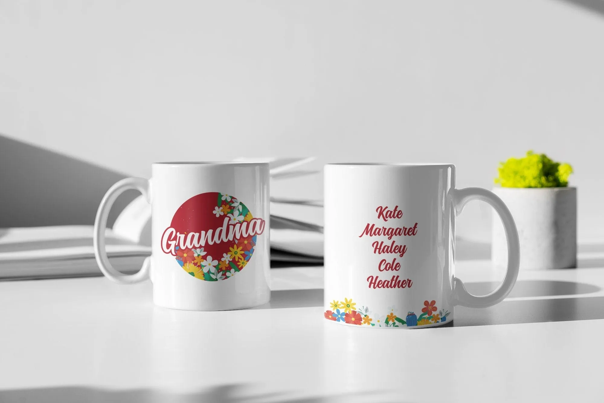 Grandma Coffee Mug | Personalized Mug with Kids Names | Mother's Day Gift | Gift for Grandma | Mothers Day Mug | Grandma Mug 11oz