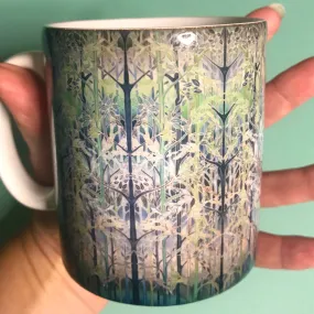 Green Grey Forest Meditation Mug - Woods Mug Box Set