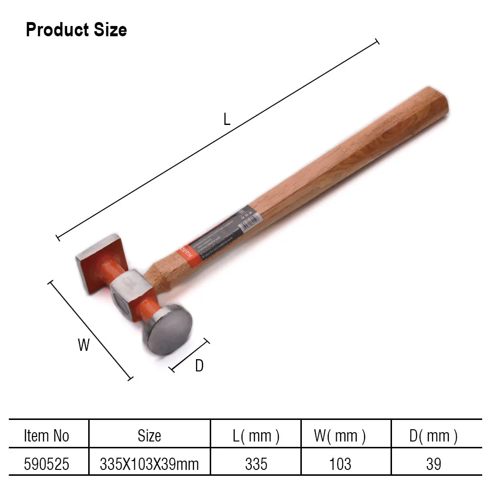 Harden Standard Bumping Hammer 335X103X39mm