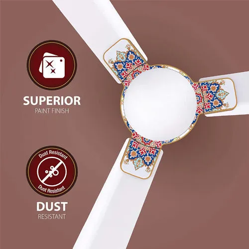 Havells Enticer Art Aafreen 1200mm Ceiling Fan (Pearl White)