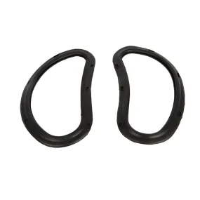 Headlamp Glass Seals - Pair, Headlamp Glass Sealing Rubber - Supplied As A Pair. Moulded, Soft Compliant Compound