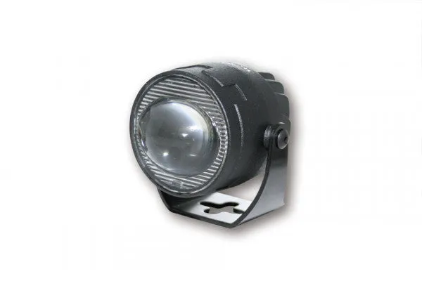 HIGHSIDER 223-456 LED Passing Light (Low Beam) "SATELLITE" Side Mount - Black