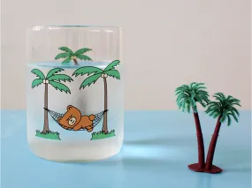 HR GLASS CUP - Teddy’s Vacation