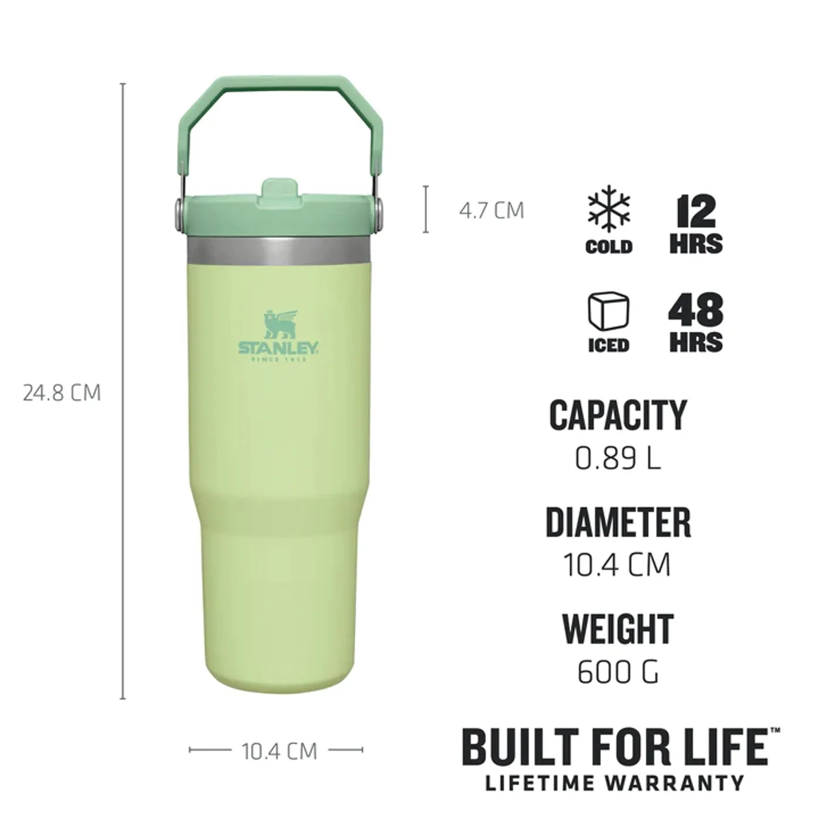 IceFlow Flip Straw Tumbler