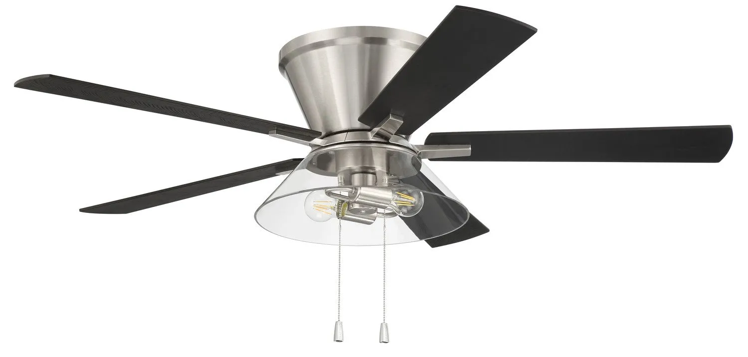 Insight 52" Ceiling Fan in Brushed Polished Nickel