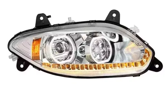 International LT RH Chrome LED Projector Headlamp 564.55225DCY