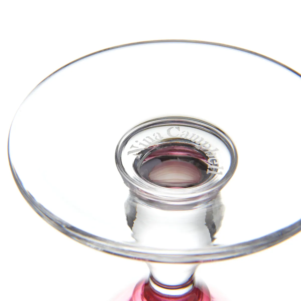 Jewel Wine Glass Large Pink Sapphire