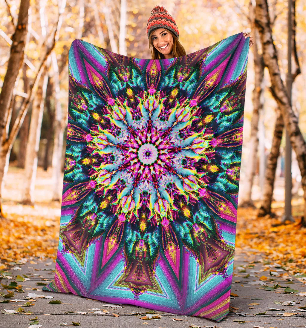 Kaleidos XI | Microfleece Blanket | Makroverset