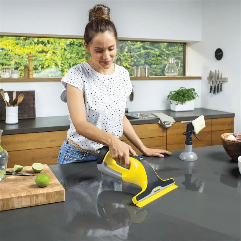 Karcher Cordless WV 6 Window Vac - Yellow