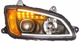 Kenworth RH Black Projector Headlamp 564.59050KB