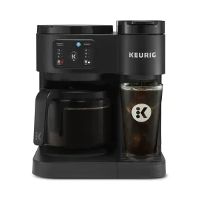 Keurig K-Duo Essentials, Hot & Iced Single-Serve K-Cup Pod Coffee Maker & Carafe, Black