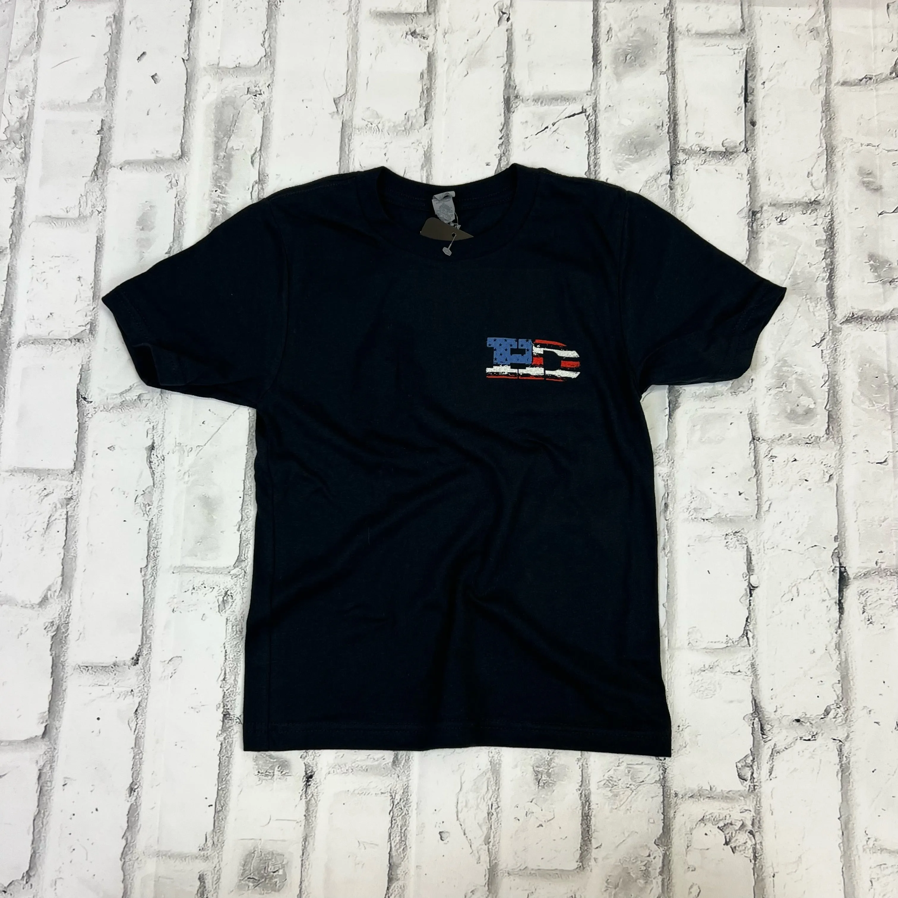 KIDS Hammer Down "Make America Epic USA" Short Sleeve T-shirt - Black