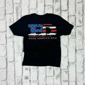 KIDS Hammer Down "Make America Epic USA" Short Sleeve T-shirt - Black