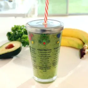 Kikkerland Smoothie Recipe Cup