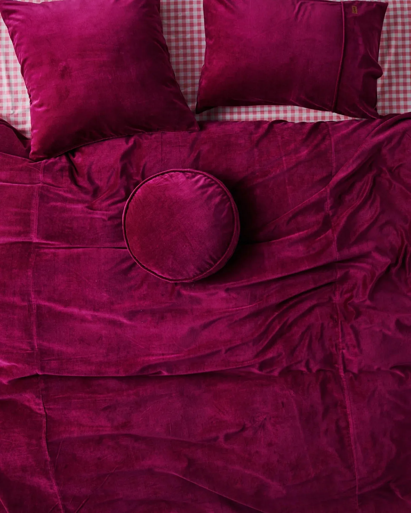 Kip & Co Anemone Velvet European Pillowcases