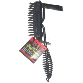 KT Industries 5-1090 Spring Handle Chipping Hammer with Wire Brush