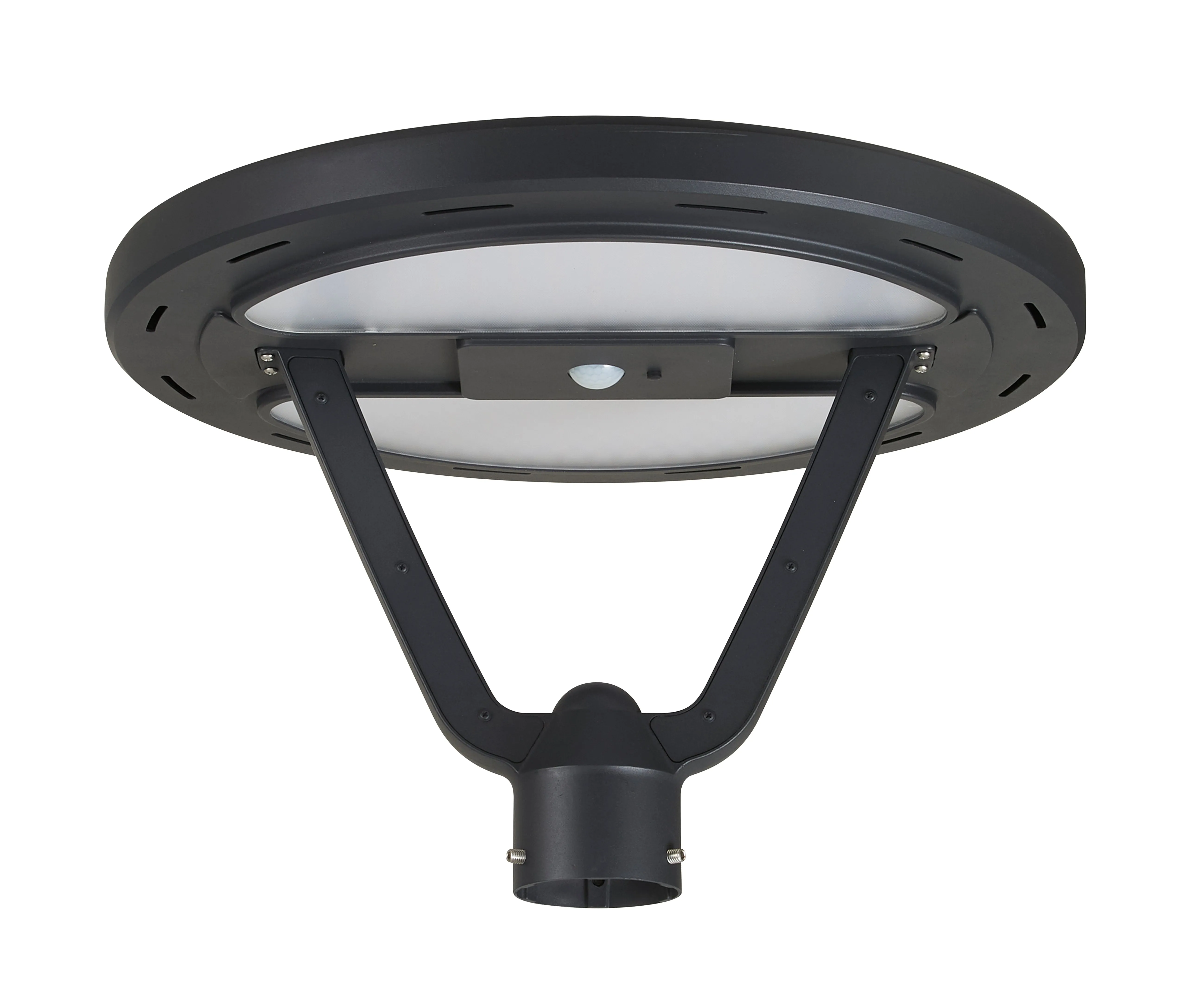 LED Solar Pathway Post Top Light, 2500 Lumens, 3000K or 4000K