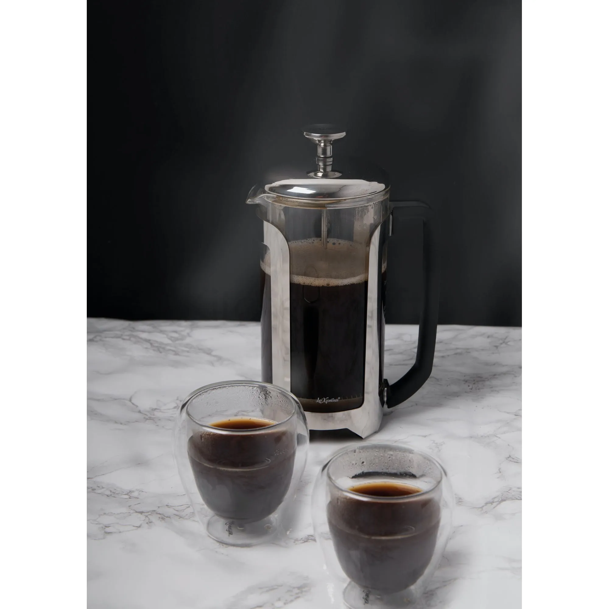 Le'Xpress French Press Cafetière 8 Cup