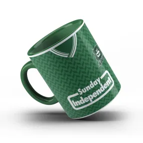 Limited Edition Plymouth Argyle 1988 Green Handle & Inner Mug