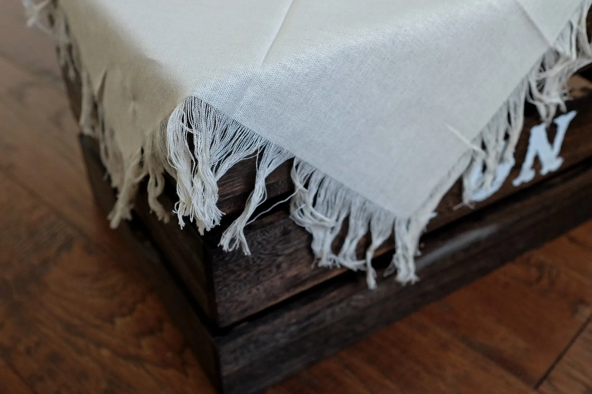 Linen Blanket - White