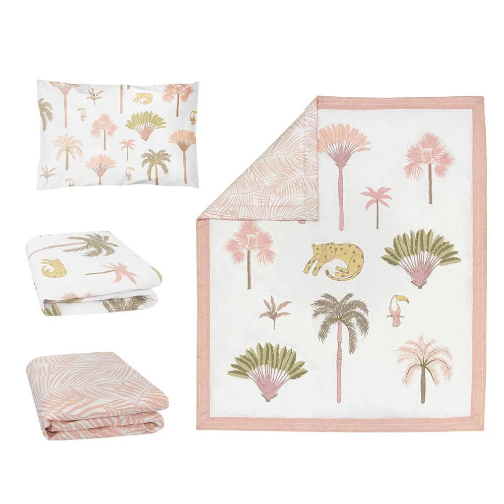 Lolli Living | 4-Piece Nursery Set - Tropical Mia   Free Matching Decal Set