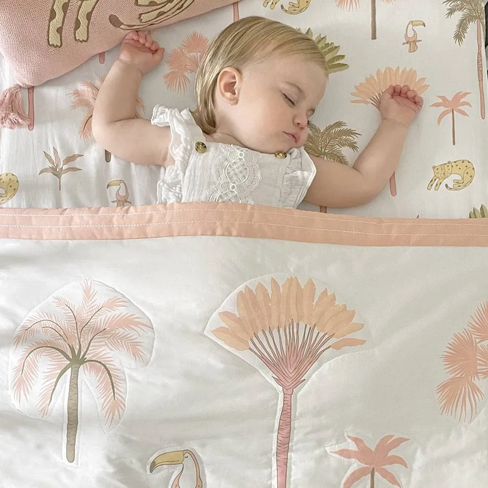 Lolli Living | 4-Piece Nursery Set - Tropical Mia   Free Matching Decal Set