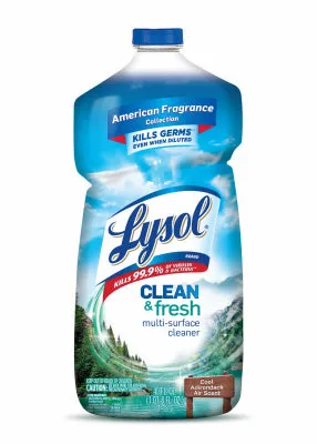 Lysol 1920078630 40 oz All-Purpose Cleaner Cool Adirondack Air Scent - Quantity of 5 Bottles