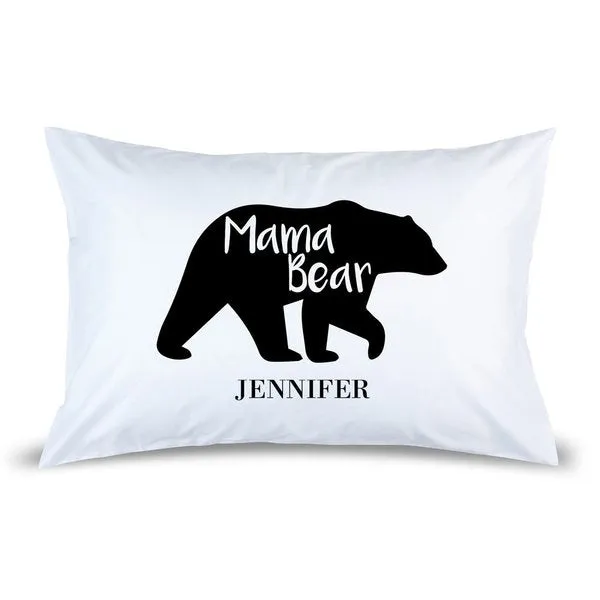 Mama Bear Pillow Case