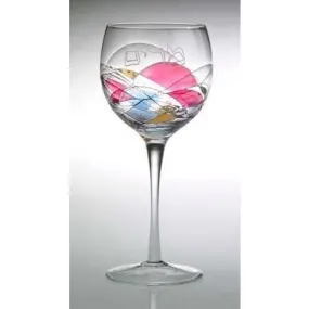 Miriam Ribbon Glass Goblet