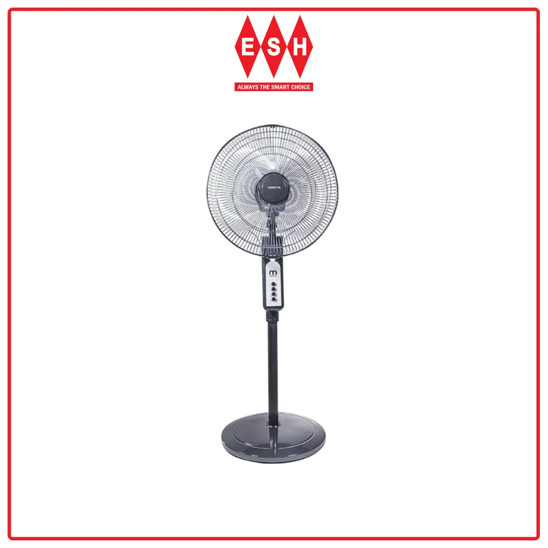 Mistral MSF1682 16 Inch 3 Speed Adjustable Height Stand Fan