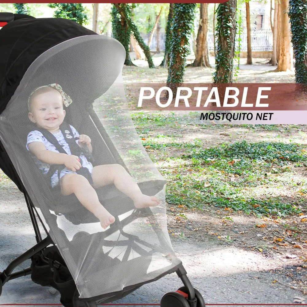 Mosquito Net For Portable Baby Stroller (For Jovial Models: Jpc18Bk, Jpc18Bl, Jpc18Rd)