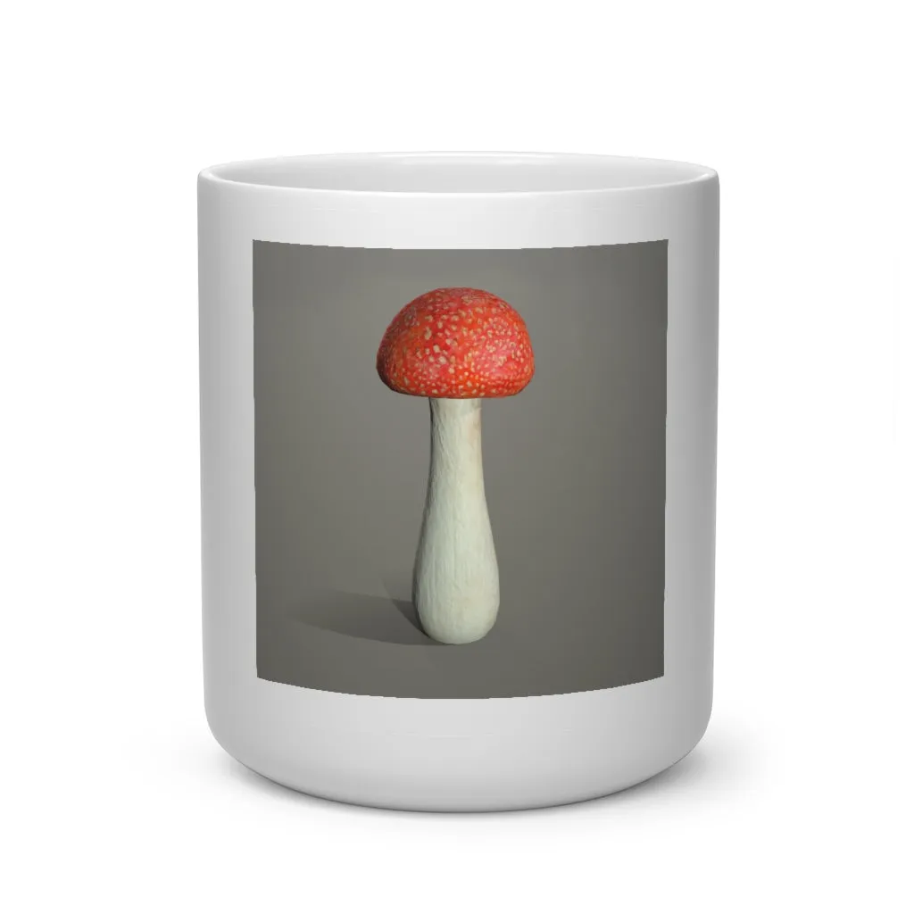 Mushroom Heart Shape Mug