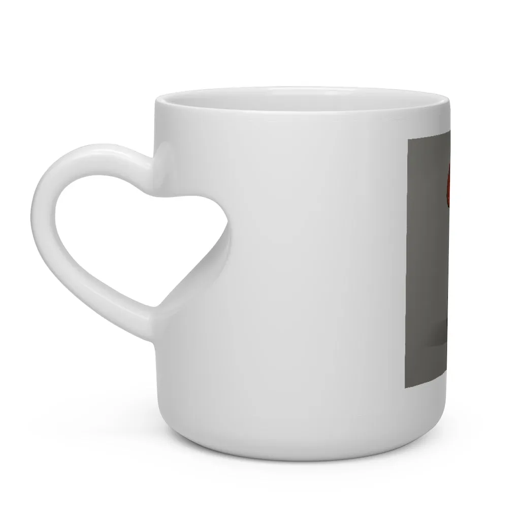 Mushroom Heart Shape Mug