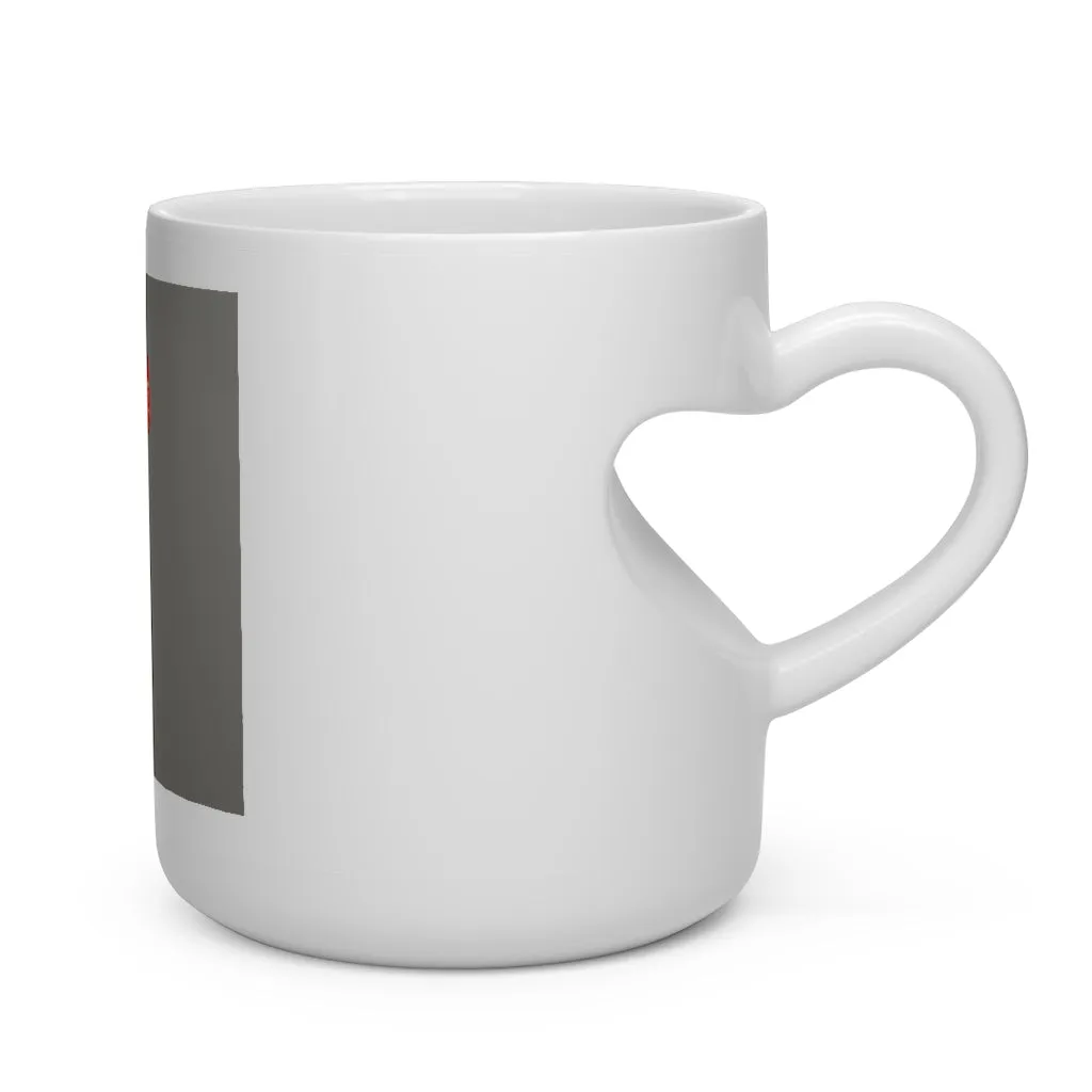 Mushroom Heart Shape Mug