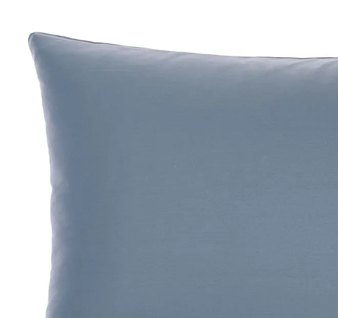 Nara 400THC Bamboo Cotton Standard Pillowcase Bluestone