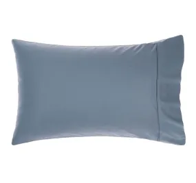 Nara 400THC Bamboo Cotton Standard Pillowcase Bluestone