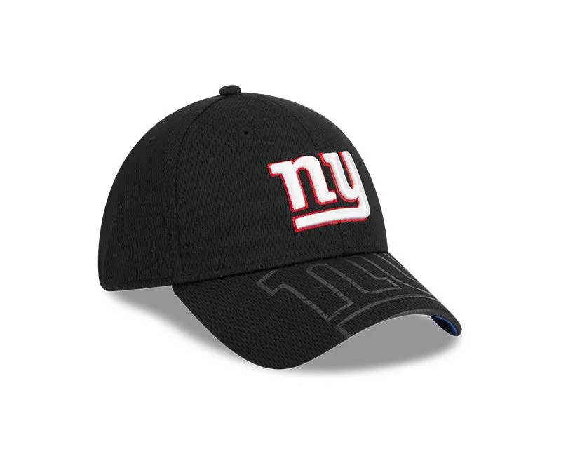 New Era Men's NFL New York Giants Sideline 39THIRTY Top Visor Cap