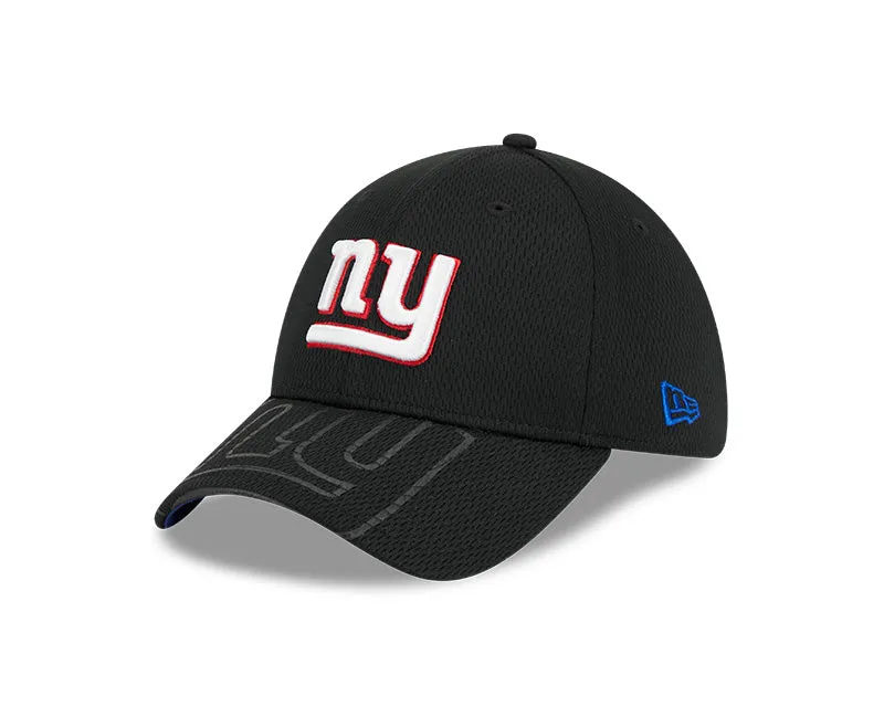 New Era Men's NFL New York Giants Sideline 39THIRTY Top Visor Cap