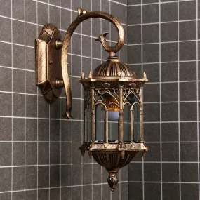 Newest popular retro outdoor wall light favorable europe villa sconce lamp waterproof exterior garden doorway lighting