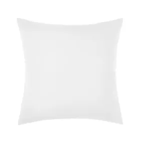 Nimes White Linen European Pillowcase by Linen House