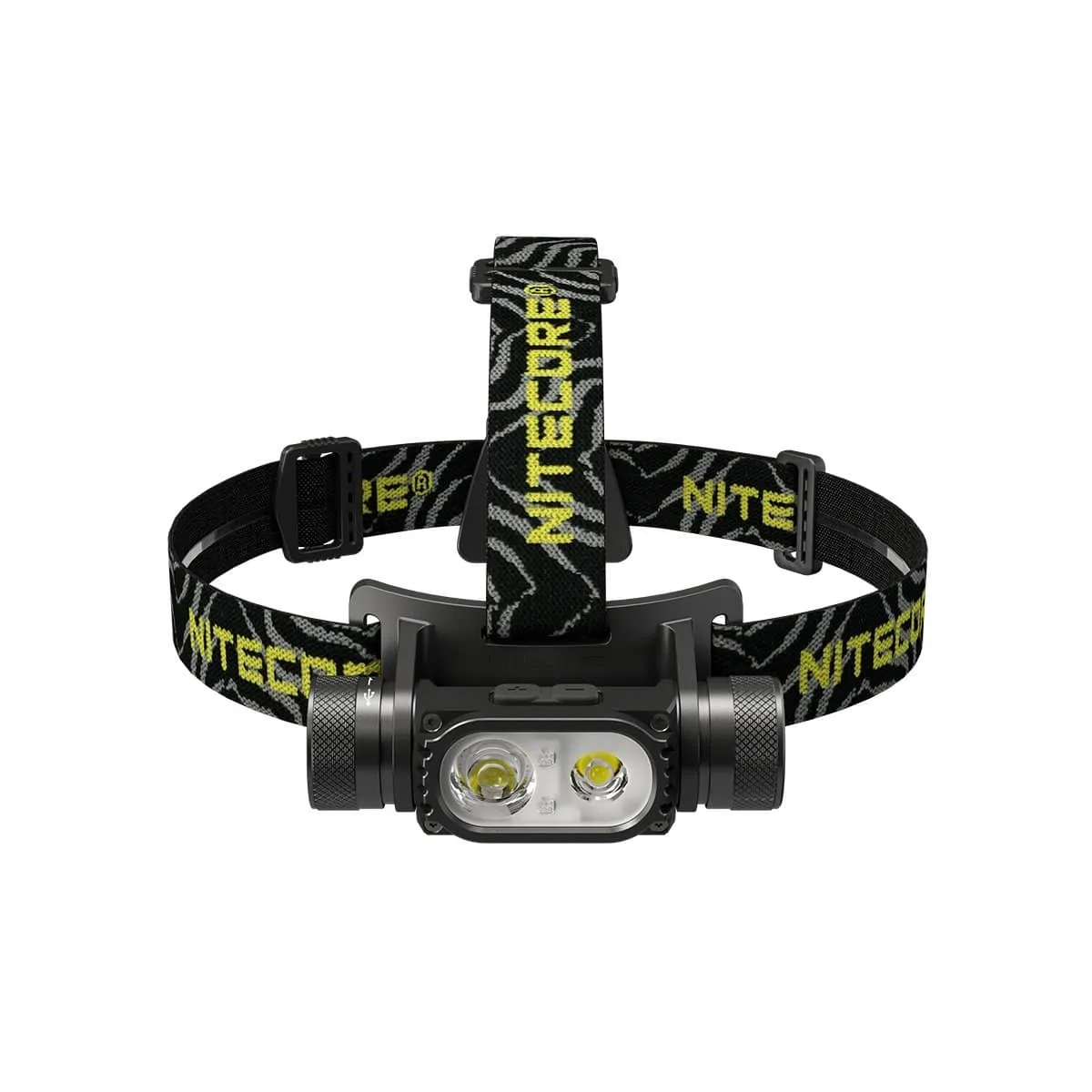 Nitecore HC68 versatile 2000 lumen 202m spot & flood rechargeable headlamp