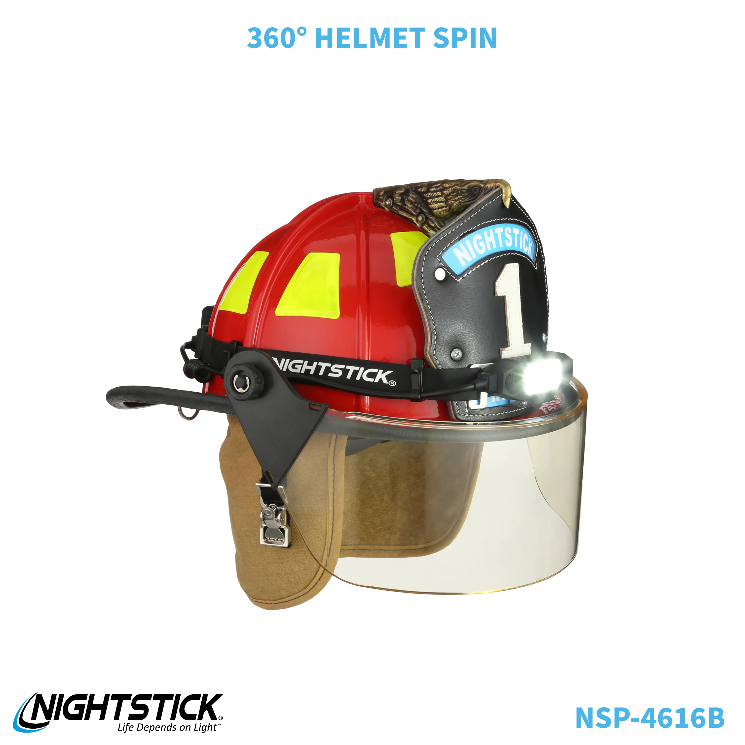 NSP-4616B: Low-Profile Dual-Light Headlamp