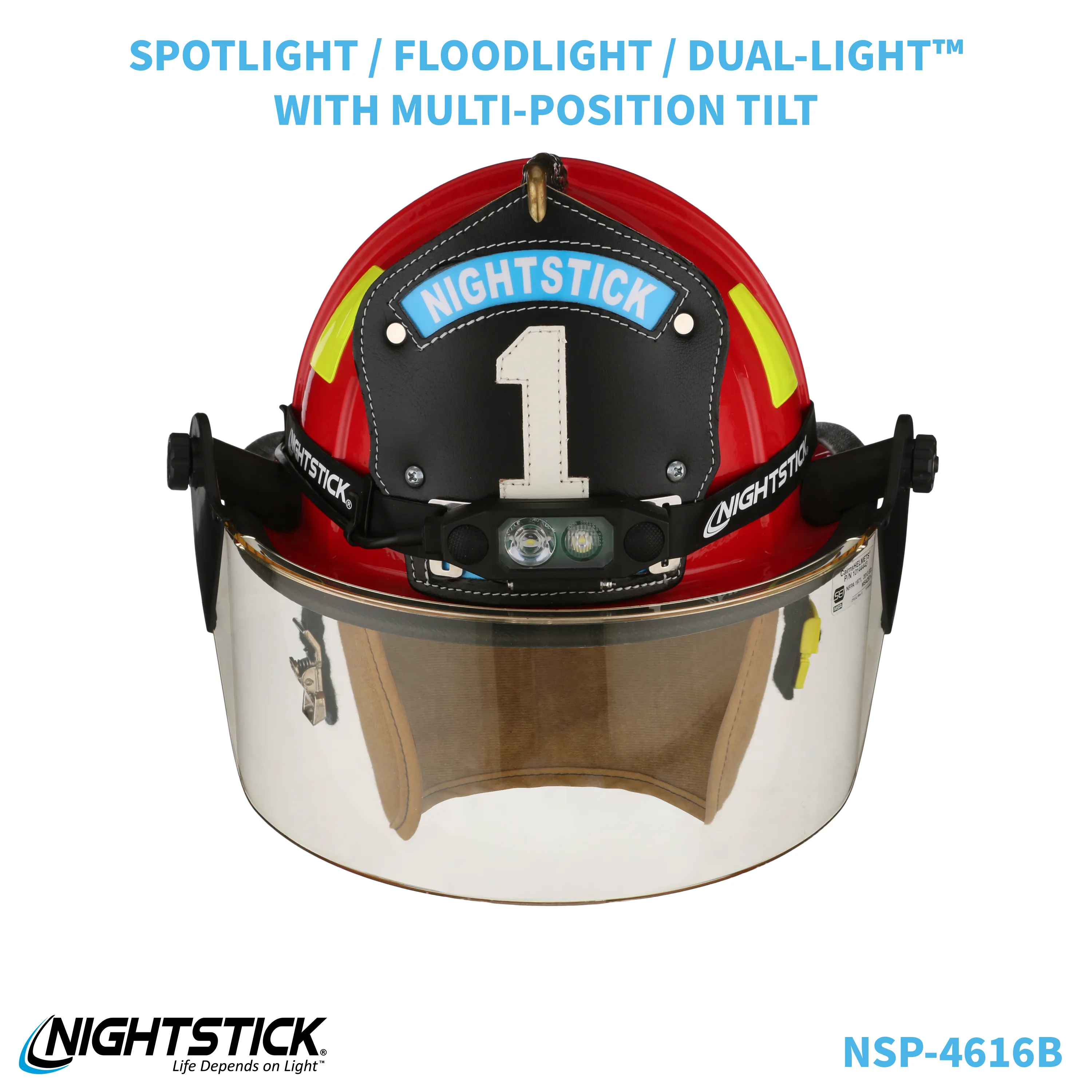 NSP-4616B: Low-Profile Dual-Light Headlamp